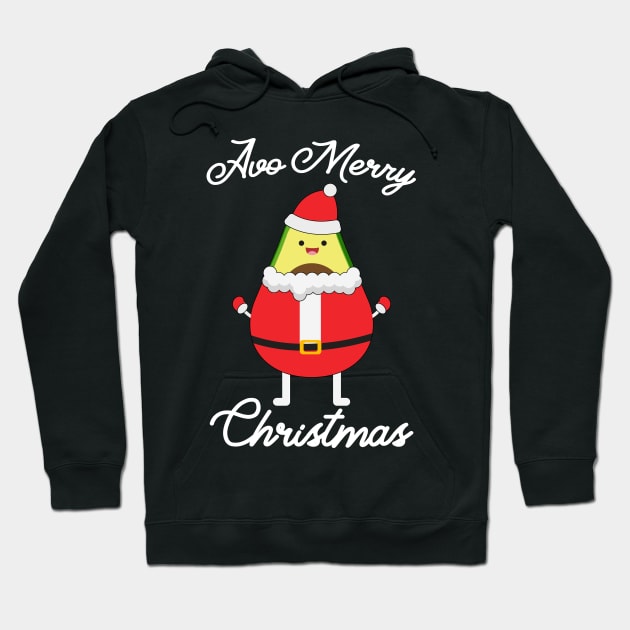 Avo Merry Christmas Hoodie by MZeeDesigns